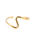 Waterproof Coralie Cuff Bracelet (18K Gold Plated)
