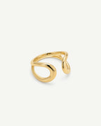 Waterproof Meri Ring (18K Gold Plated)