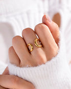 Waterproof Meri Ring (18K Gold Plated)