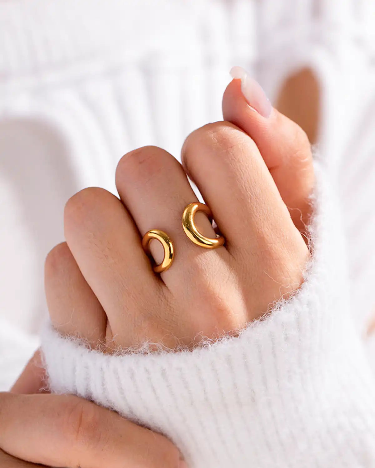 Waterproof Meri Ring (18K Gold Plated)