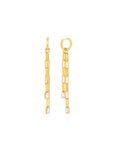 18K gold plated Maia Long Earrings - HYFN