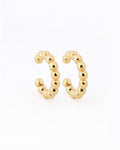 18K gold plated beaded ear cuffs — HYFN